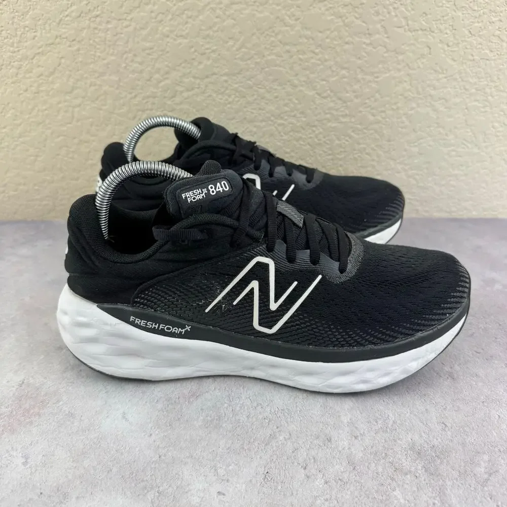New Balance Fresh Foam X 840v1 Womens Size 10 Black Running Shoes Sneakers